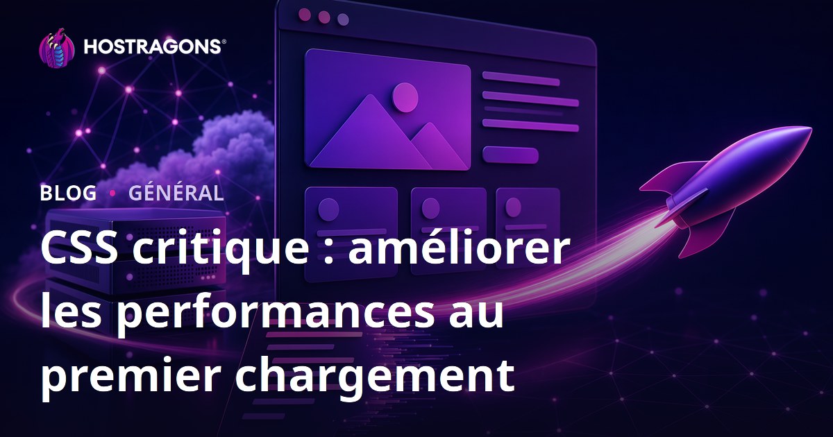 CSS critique : améliorer les performances au premier chargement
