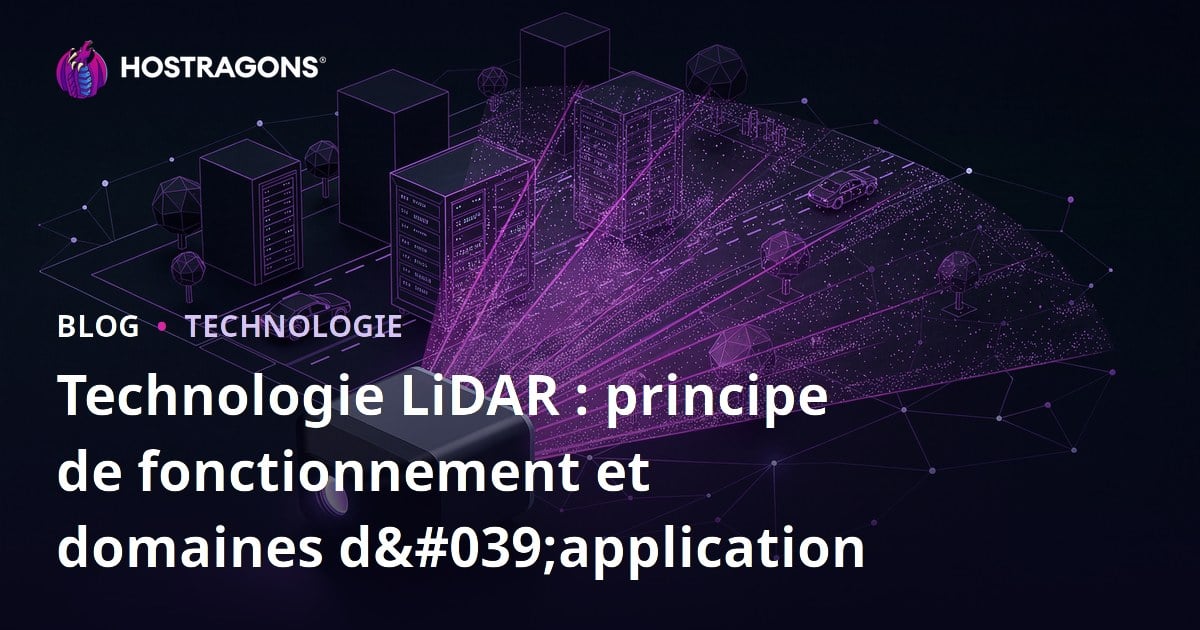 Technologie LiDAR : principe de fonctionnement et domaines d'application