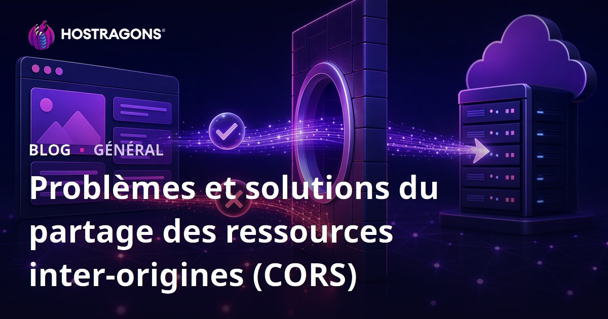 Problèmes et solutions du partage des ressources inter-origines (CORS)