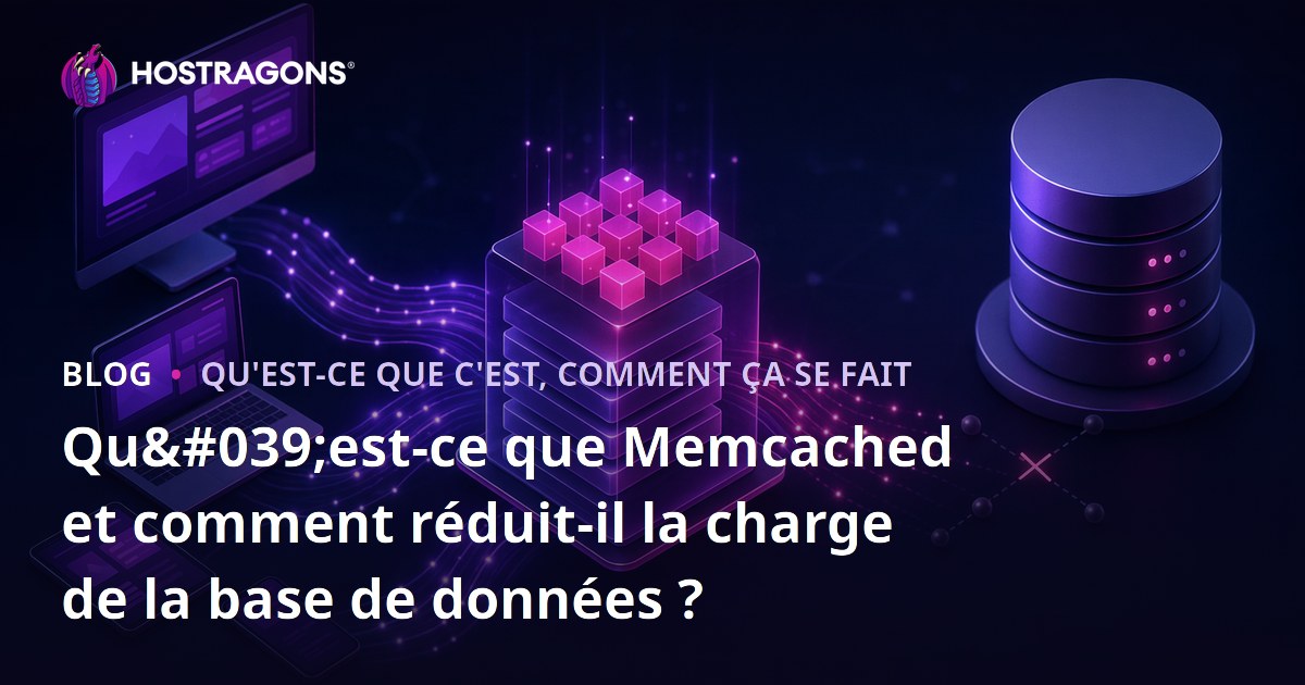 Qu'est-ce que Memcached et comment réduit-il la charge de la base de données ?