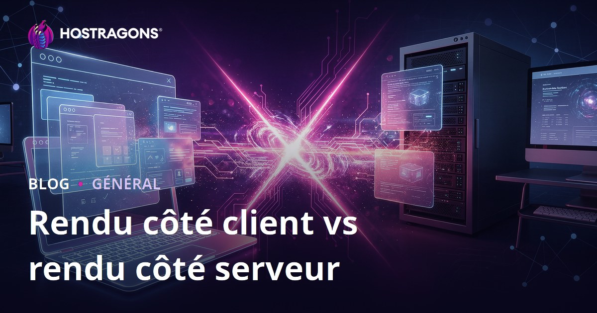 Rendu côté client vs rendu côté serveur