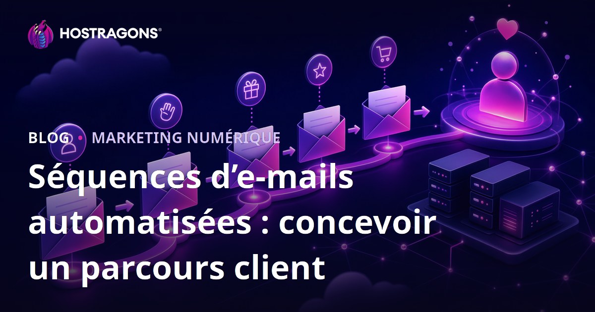 Séquences d’e-mails automatisées : concevoir un parcours client