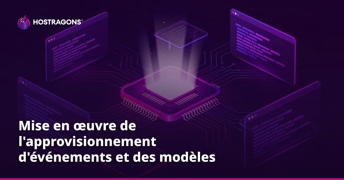 Mise en œuvre de l'approvisionnement d'événements et des modèles CQRS