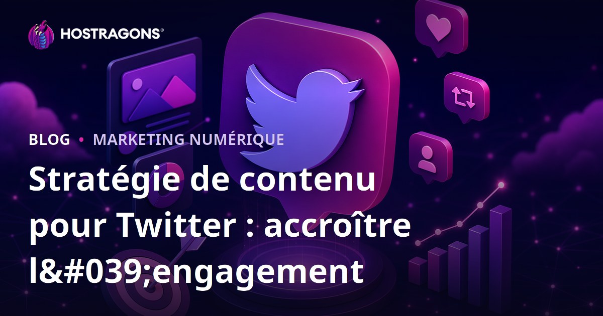 Stratégie de contenu pour Twitter : accroître l'engagement