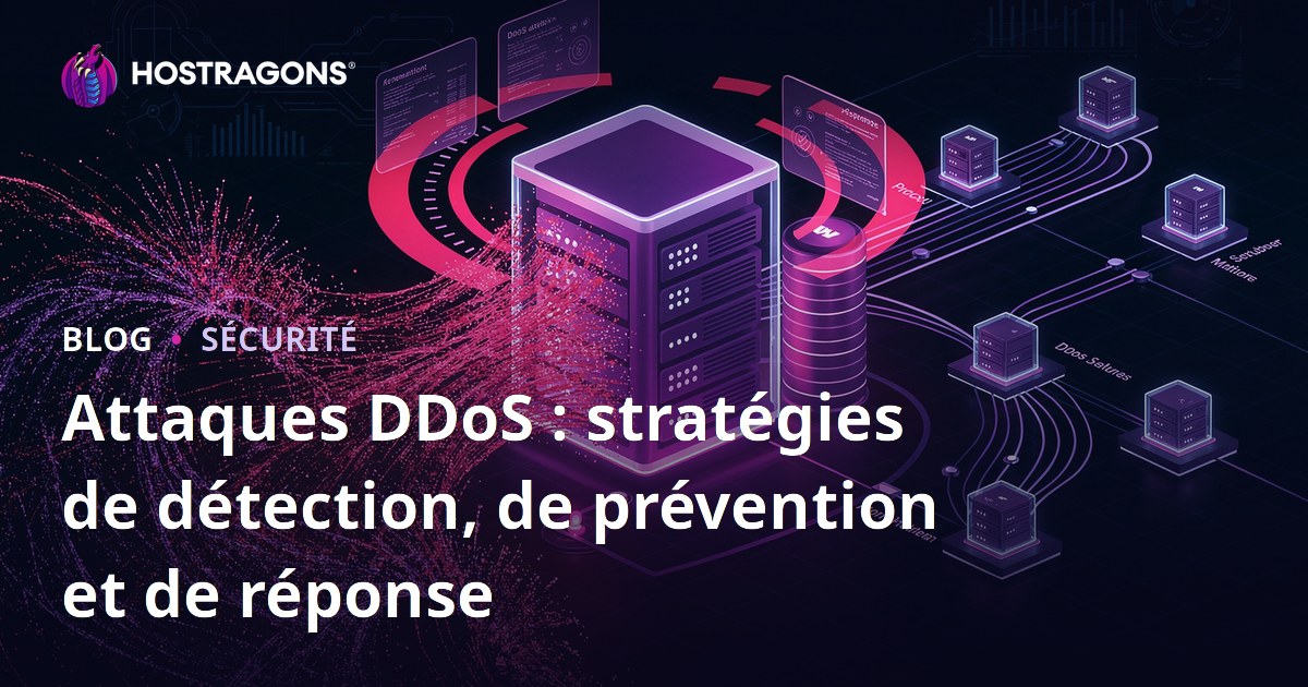 Attaques DDoS : stratégies de détection, de prévention et de réponse