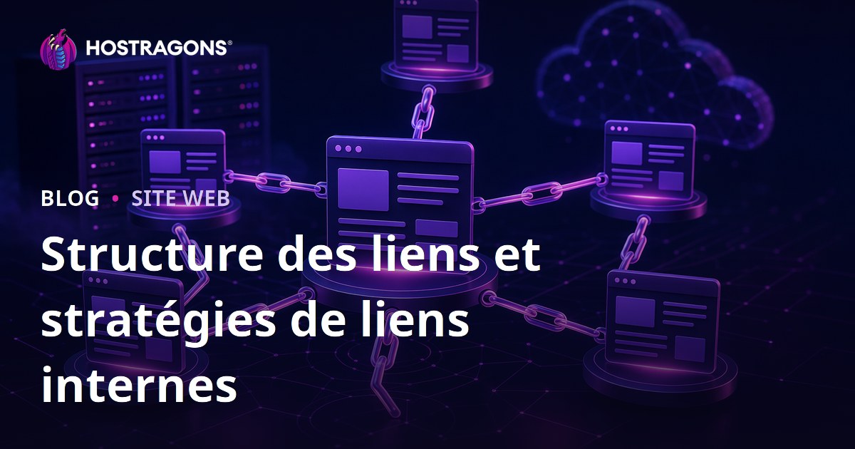 Structure des liens et stratégies de liens internes