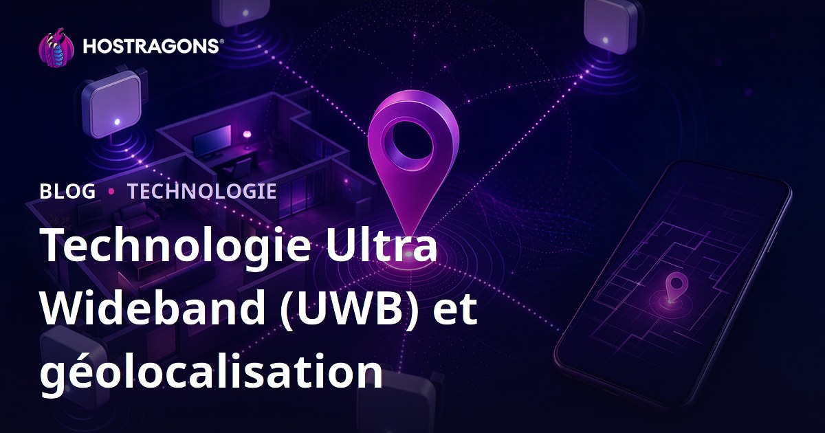 Technologie Ultra Wideband (UWB) et géolocalisation