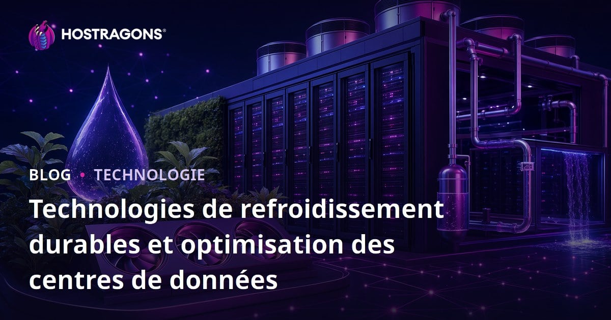 Technologies de refroidissement durables et optimisation des centres de données
