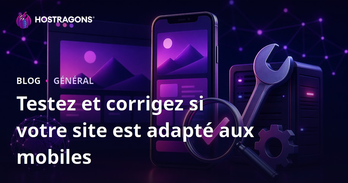 Testez et corrigez si votre site est adapté aux mobiles