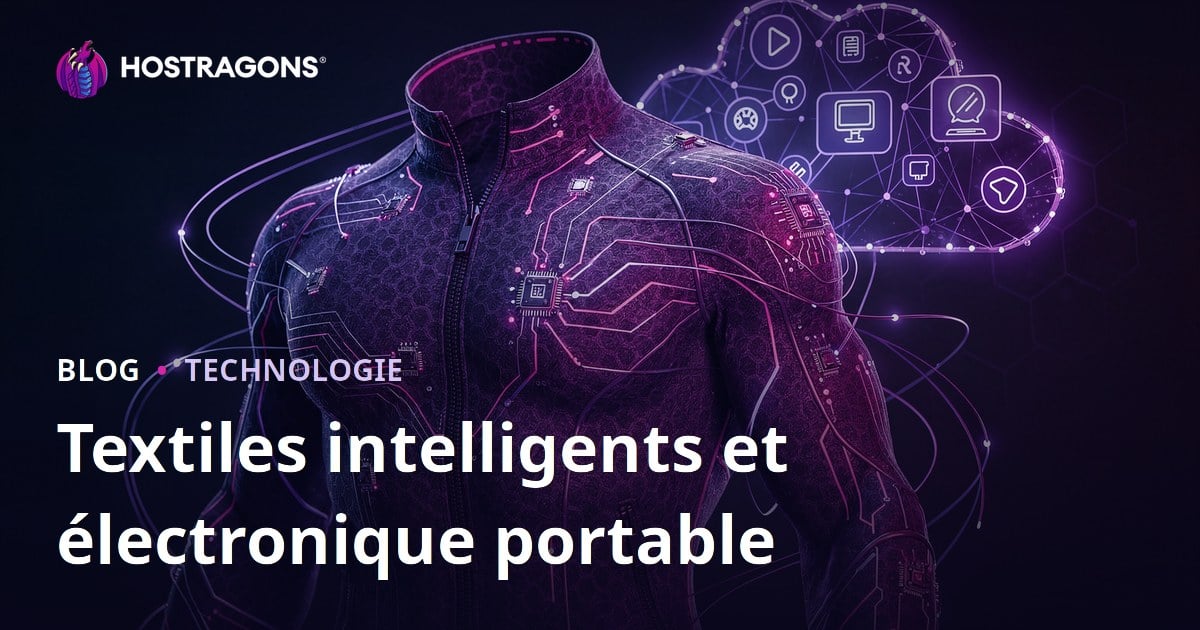 Textiles intelligents et électronique portable