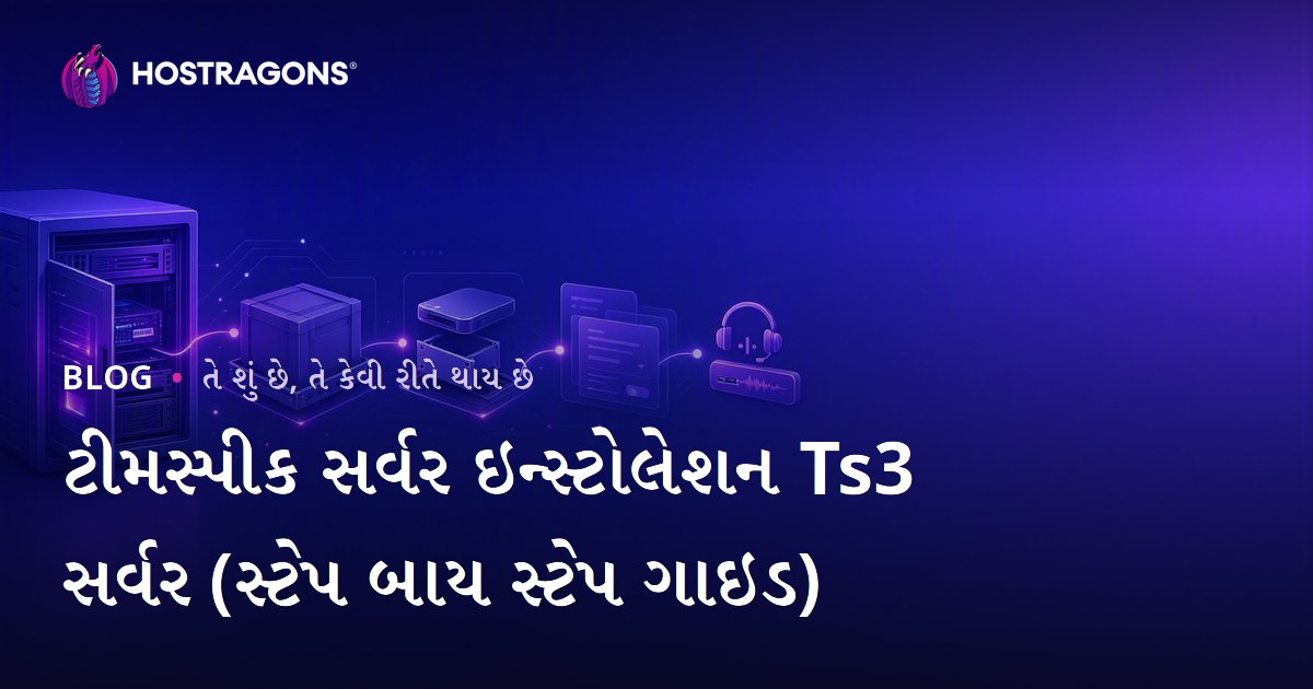 ટીમસ્પીક સર્વર ઇન્સ્ટોલેશન Ts3 સર્વર (સ્ટેપ બાય સ્ટેપ ગાઇડ)
