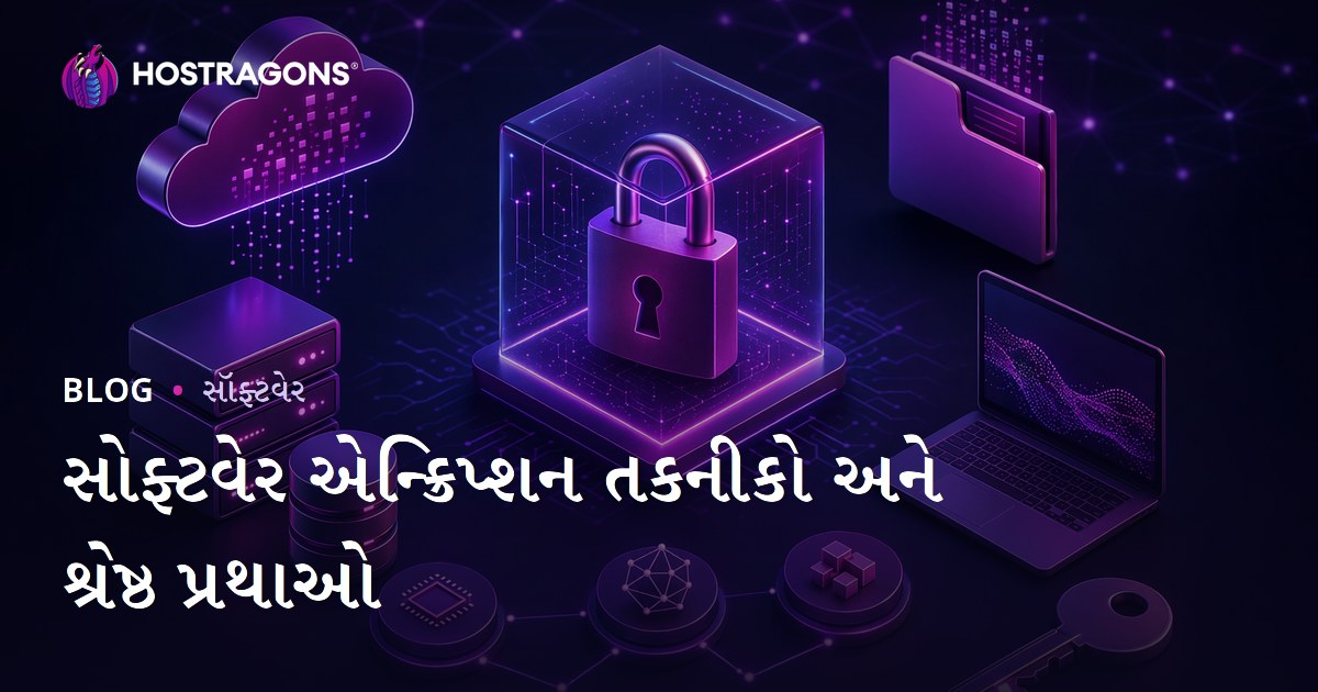 સોફ્ટવેર એન્ક્રિપ્શન તકનીકો અને શ્રેષ્ઠ પ્રથાઓ