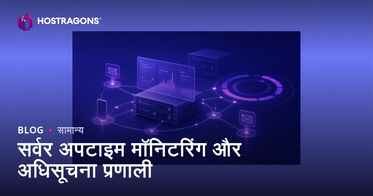 सर्वर अपटाइम मॉनिटरिंग और नोटिफिकेशन सिस्टम: वेब होस्टिंग में निरंतरता का मंत्र