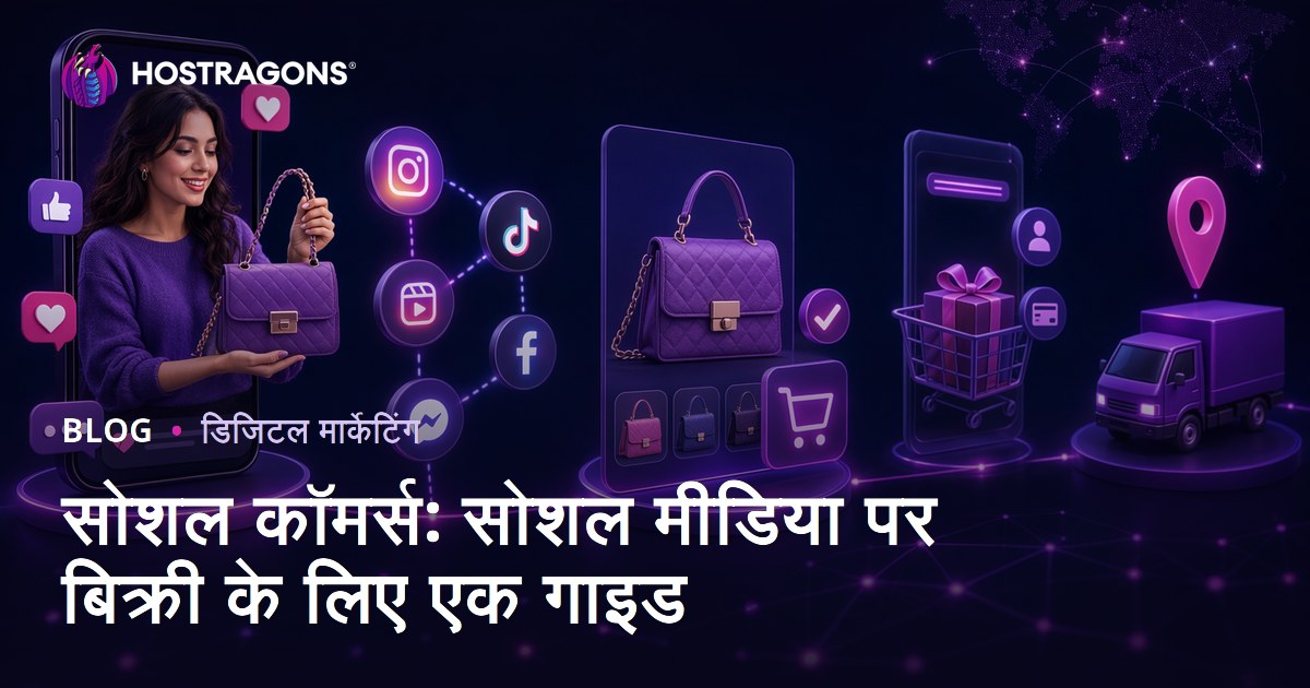 सोशल कॉमर्स: सोशल मीडिया पर बिक्री के लिए एक गाइड