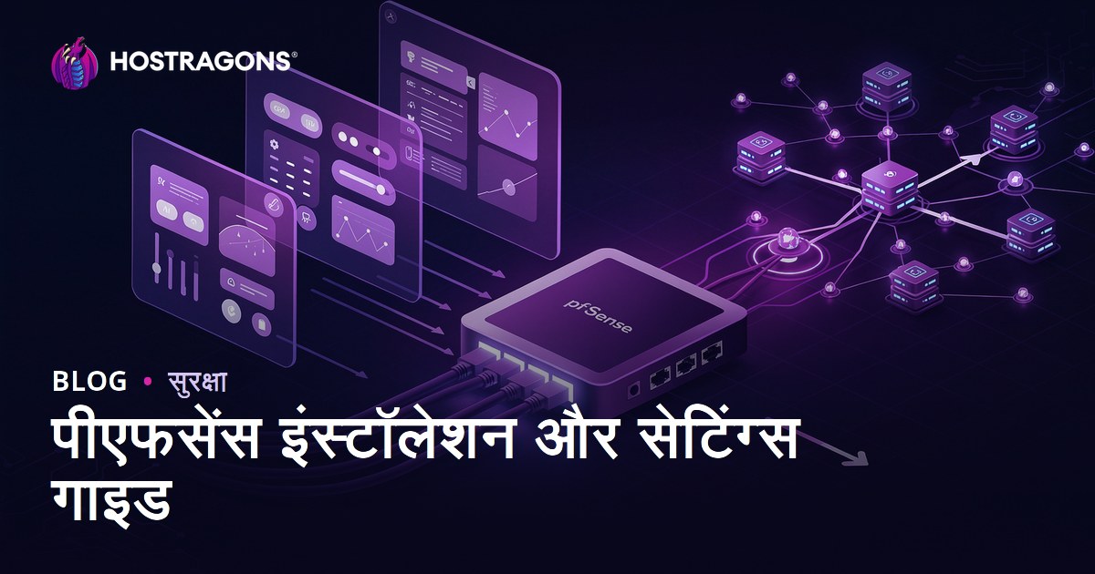 पीएफसेंस इंस्टॉलेशन और सेटिंग्स गाइड
