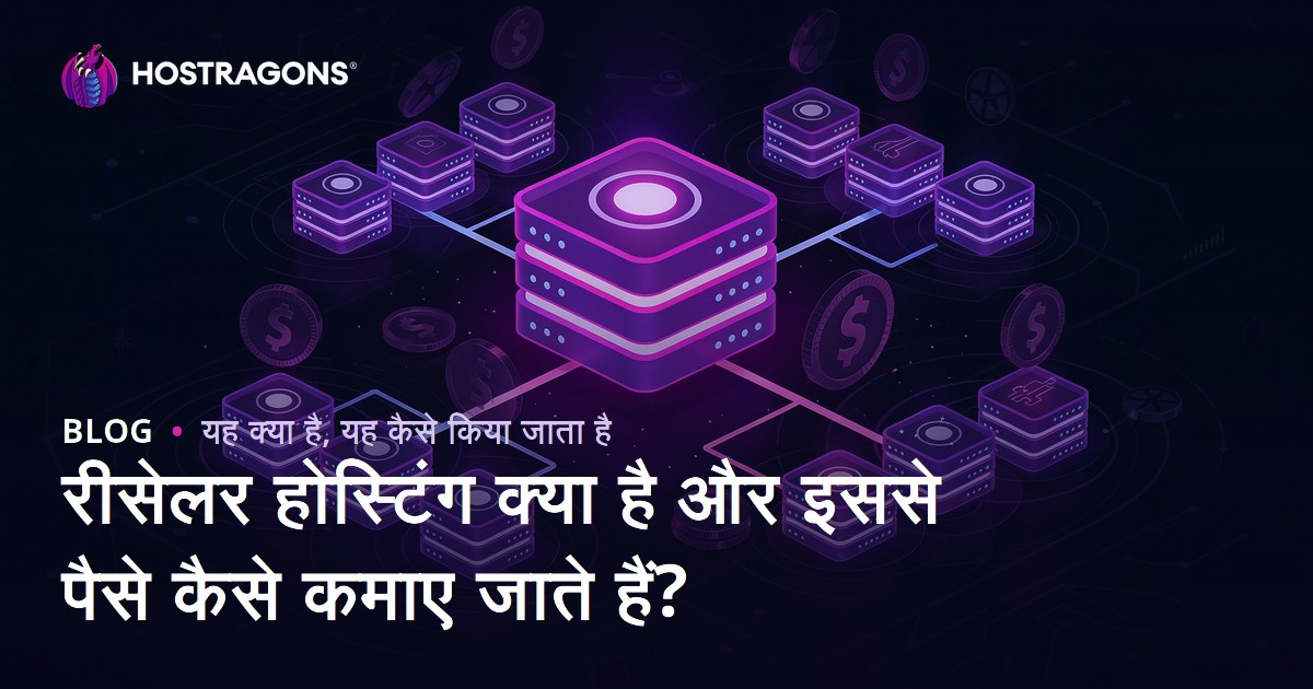 रीसेलर होस्टिंग क्या है और इससे पैसे कैसे कमाए जाते हैं?