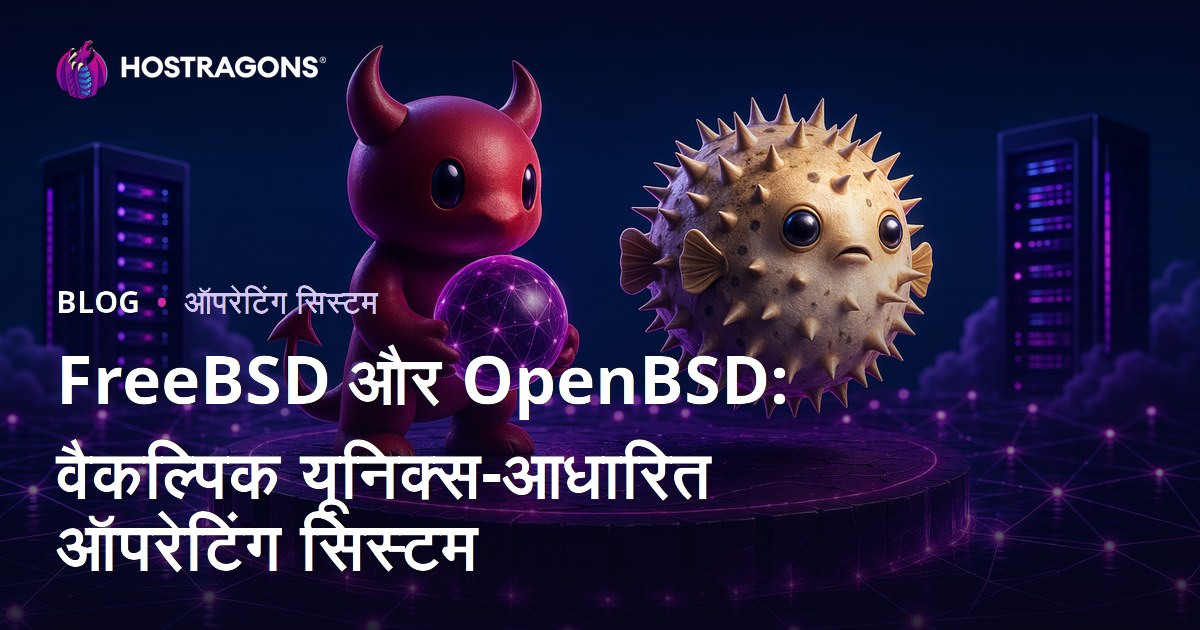 FreeBSD और OpenBSD: वैकल्पिक यूनिक्स-आधारित ऑपरेटिंग सिस्टम