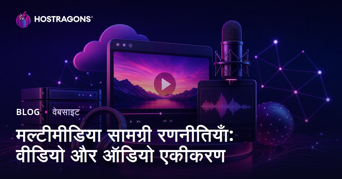 मल्टीमीडिया सामग्री रणनीतियाँ: वीडियो और ऑडियो एकीकरण