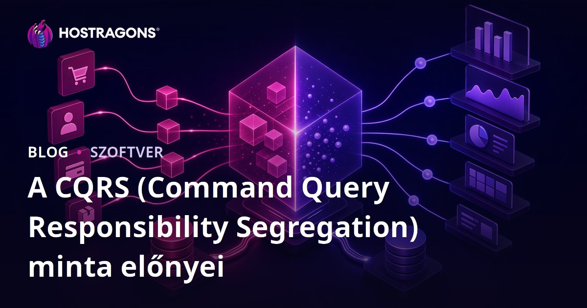 A CQRS (Parancs Kérelmez Felelősség Megosztás) Előnyei