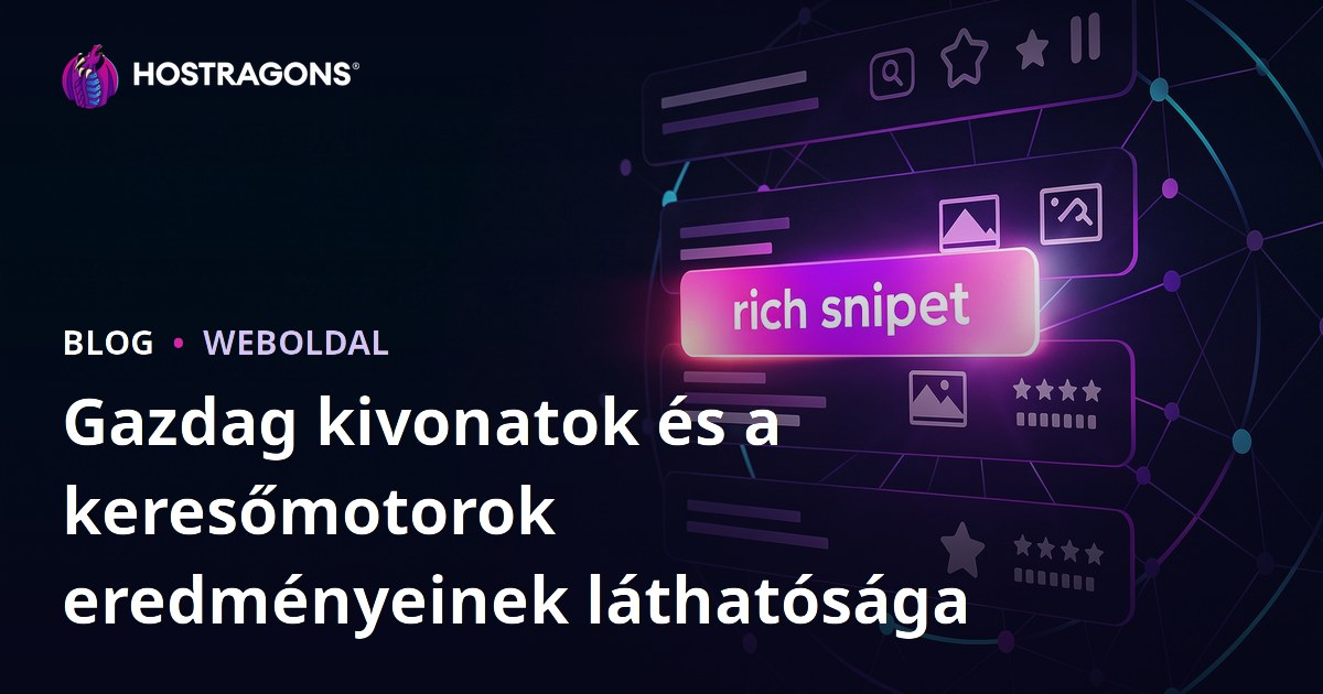 Gazdag kivonatok és a keresőmotorok eredményeinek láthatósága