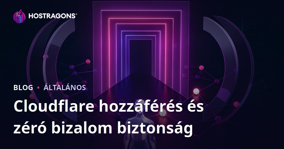 Cloudflare hozzáférés és zéró bizalom biztonság