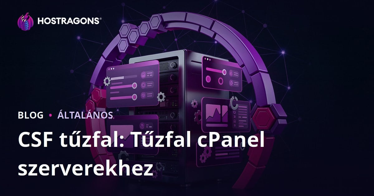 CSF Firewall: Tűzfal cPanel szerverekhez