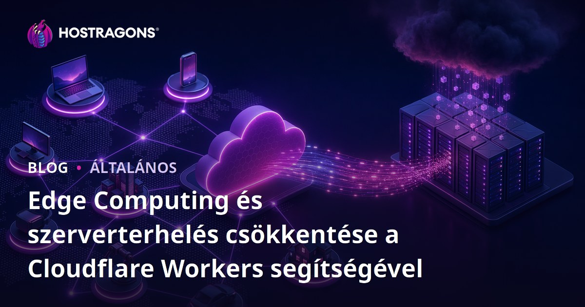 Edge Computing és szerverterhelés csökkentése a Cloudflare Workers segítségével