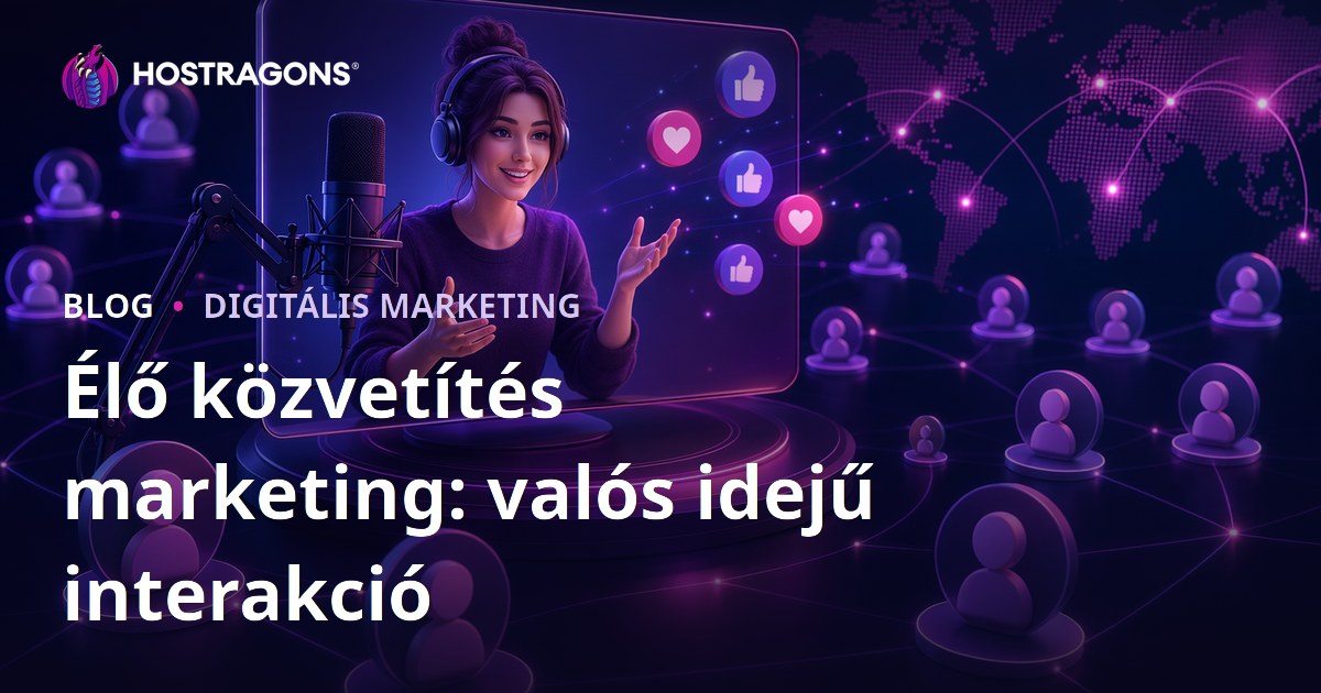 Élő közvetítés marketing: valós idejű interakció