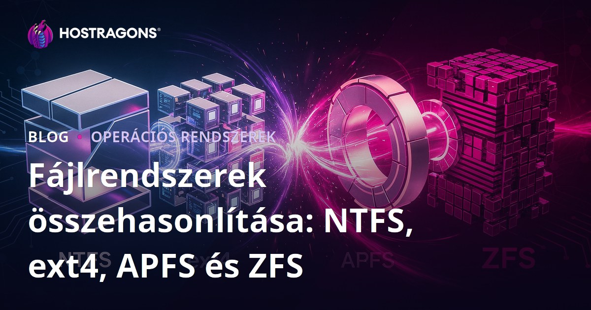 Fájlrendszerek összehasonlítása: NTFS, ext4, APFS és ZFS