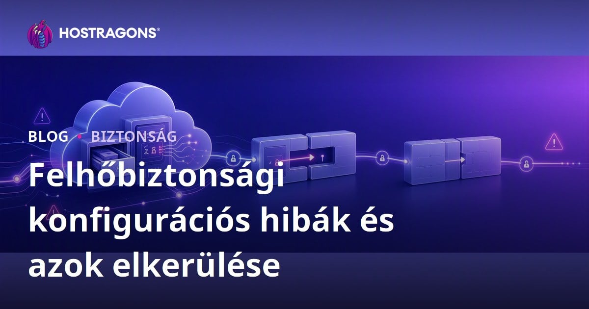 Felhőbiztonsági konfigurációs hibák és azok elkerülése