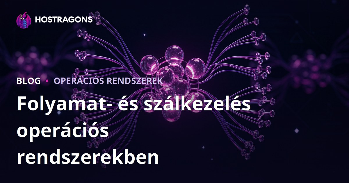 Folyamat- és szálkezelés operációs rendszerekben