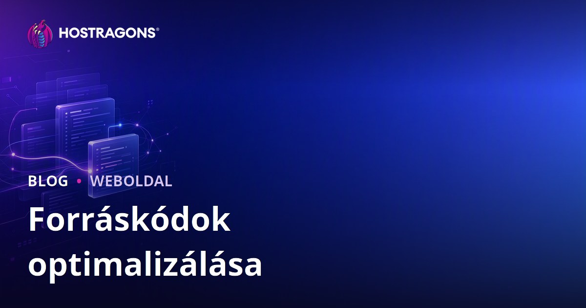 Forráskódok optimalizálása