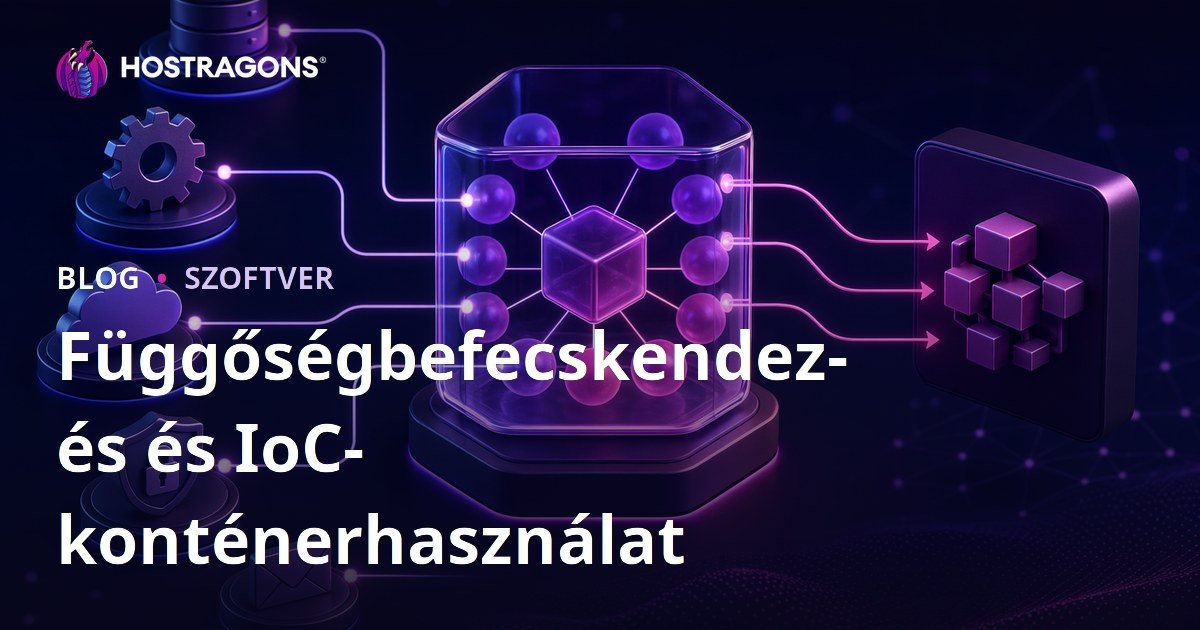 Függőségbefecskendezés és IoC-konténerhasználat
