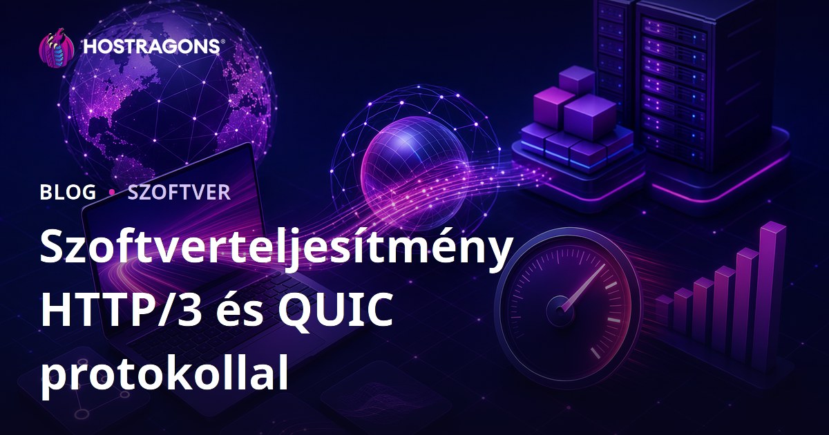 Szoftverteljesítmény HTTP/3 és QUIC protokollal