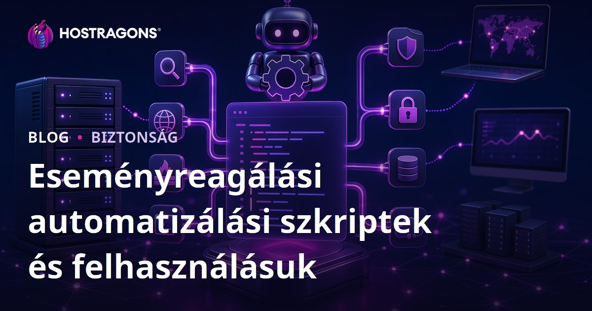 Eseményreagálási automatizálási szkriptek és felhasználásuk