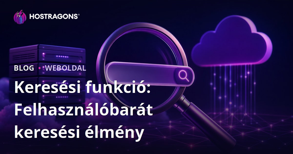 Keresési funkció: Felhasználóbarát keresési élmény