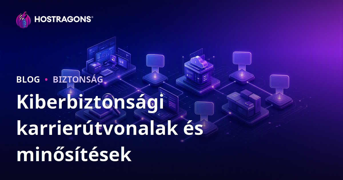 Kiberbiztonsági karrierútvonalak és minősítések
