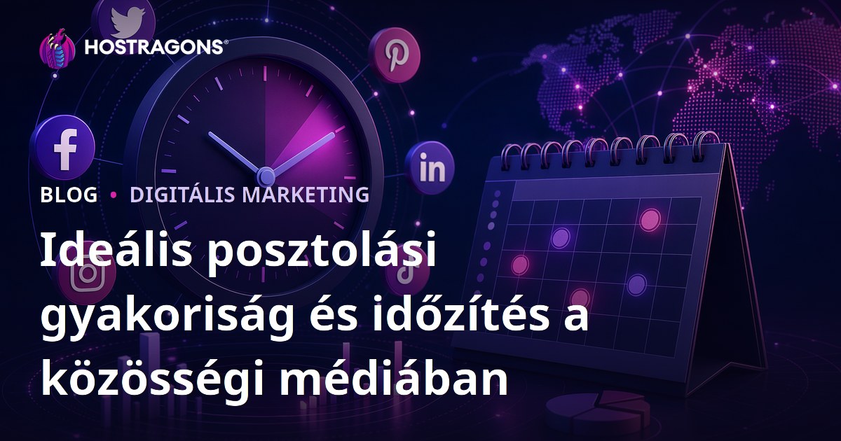 Ideális posztolási gyakoriság és időzítés a közösségi médiában