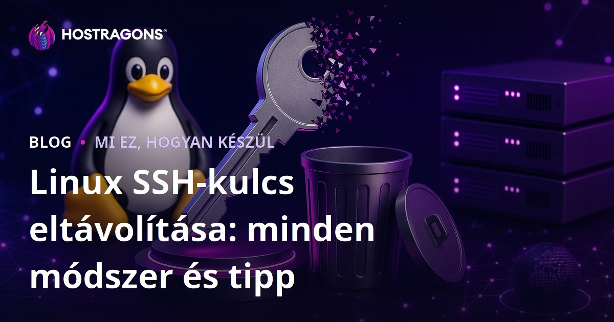 Linux SSH-kulcs eltávolítása: minden módszer és tipp