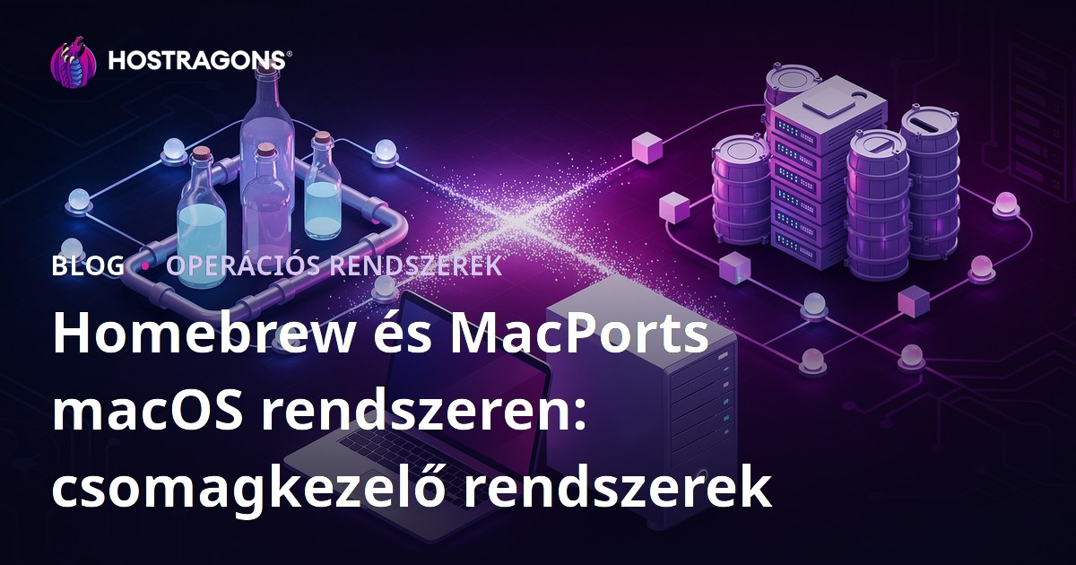 Homebrew és MacPorts macOS rendszeren: csomagkezelő rendszerek