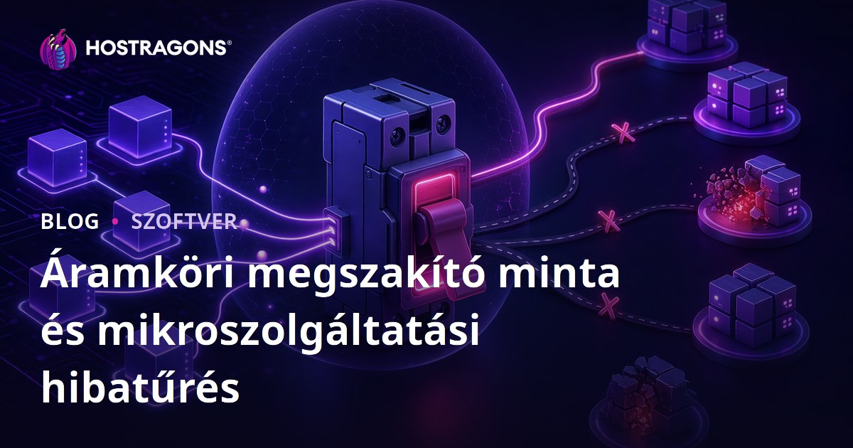 Áramköri megszakító minta és mikroszolgáltatási hibatűrés