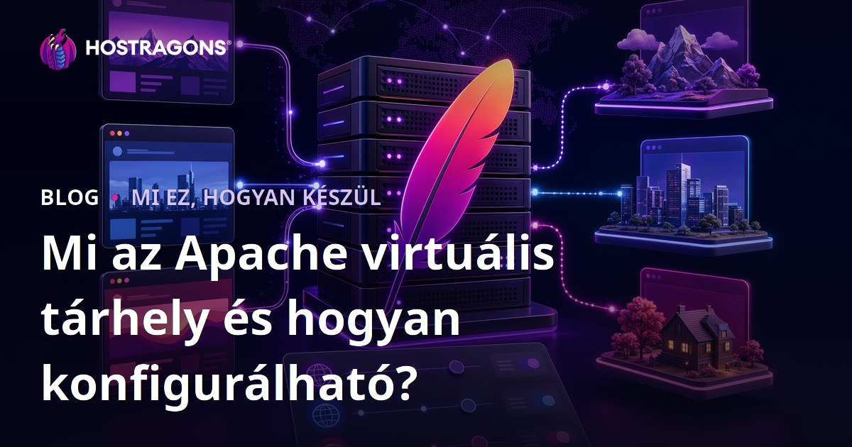 Mi az Apache virtuális tárhely és hogyan konfigurálható?