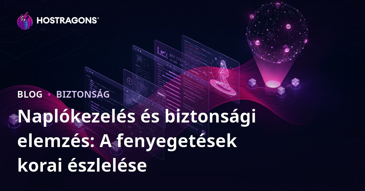 Naplókezelés és biztonsági elemzés: A fenyegetések korai észlelése