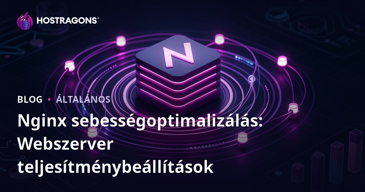 Nginx sebességoptimalizálás: Webszerver teljesítménybeállítások