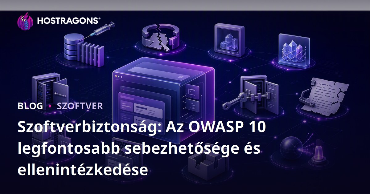 Szoftverbiztonság: Az OWASP 10 legfontosabb sebezhetősége és ellenintézkedése
