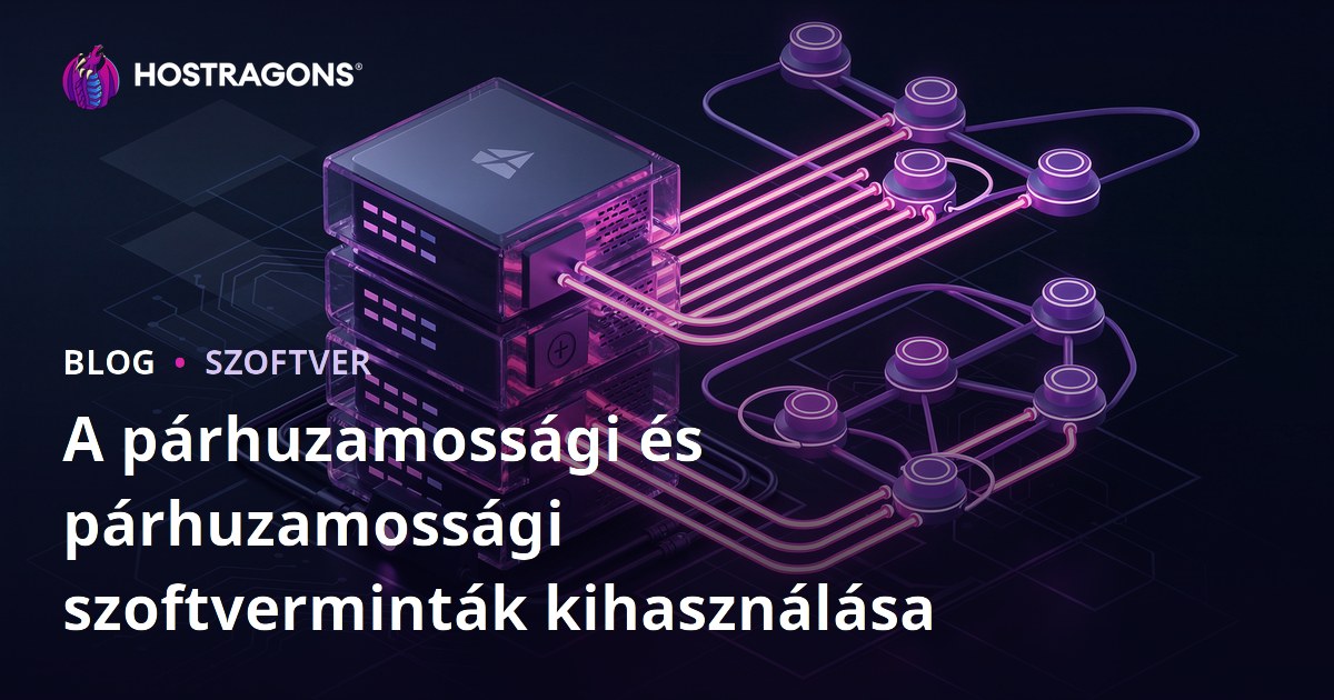 A párhuzamossági és párhuzamossági szoftverminták kihasználása