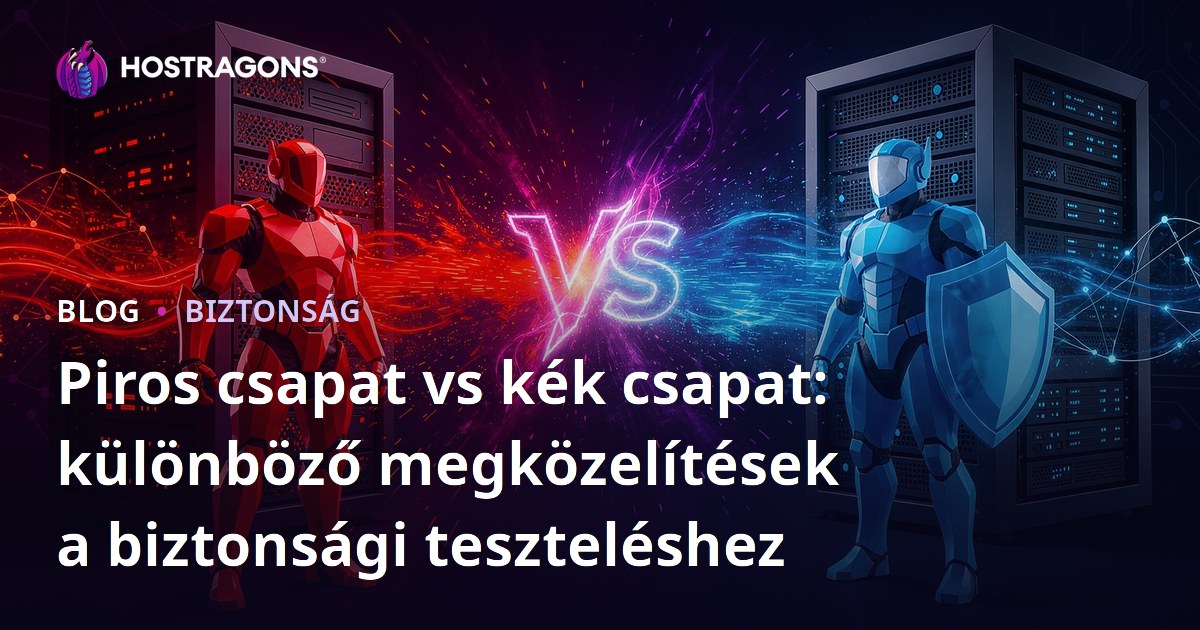 Piros csapat vs kék csapat: különböző megközelítések a biztonsági teszteléshez
