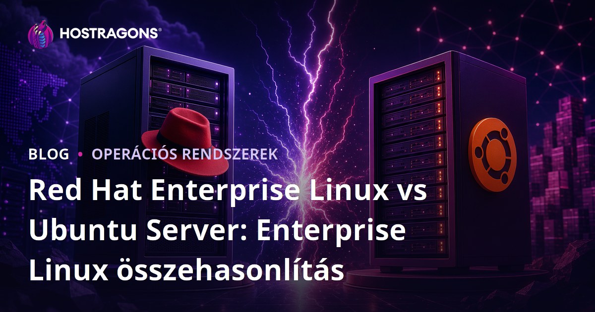 Red Hat Enterprise Linux vs Ubuntu Server: Enterprise Linux összehasonlítás
