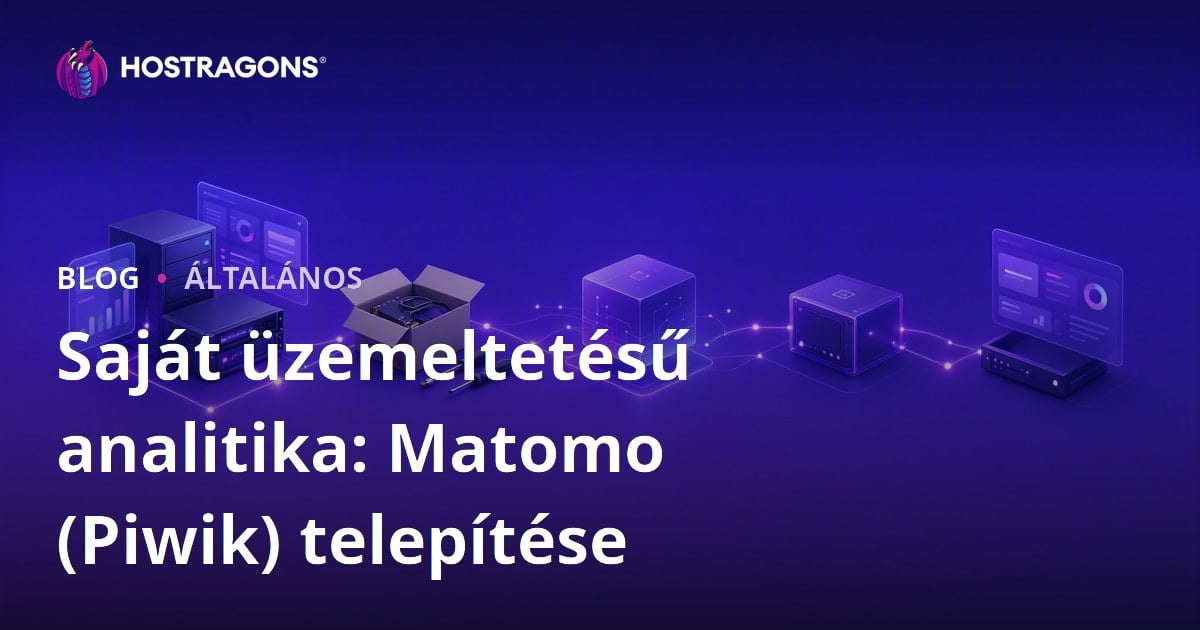 Saját üzemeltetésű analitika: Matomo (Piwik) telepítése
