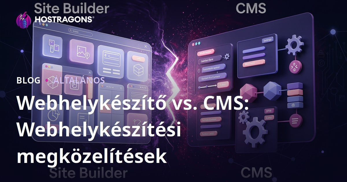 Webhelykészítő vs. CMS: Webhelykészítési megközelítések